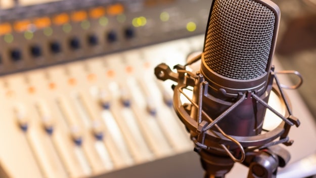 Podcast microphone